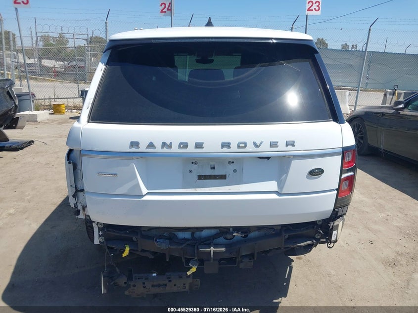 2018 LAND ROVER RANGE ROVER SPORT UTILITY VEHICLE 5.0L V-8 DI, DOHC, VVT, SUPERCHARGER, 518HP