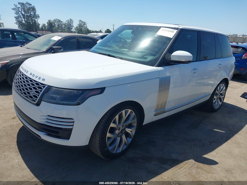 2018 LAND ROVER RANGE ROVER SPORT UTILITY VEHICLE 5.0L V-8 DI, DOHC, VVT, SUPERCHARGER, 518HP