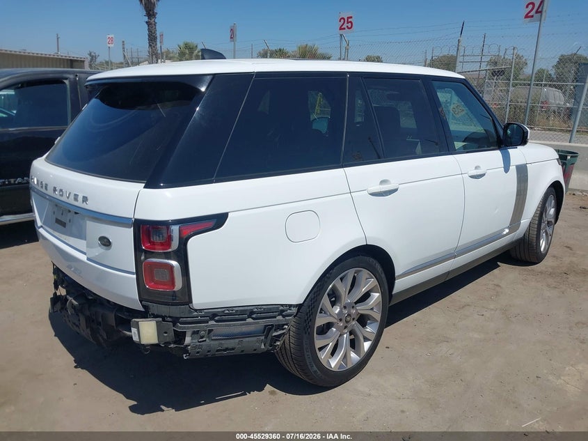 2018 LAND ROVER RANGE ROVER SPORT UTILITY VEHICLE 5.0L V-8 DI, DOHC, VVT, SUPERCHARGER, 518HP