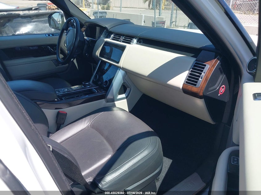 2018 LAND ROVER RANGE ROVER SPORT UTILITY VEHICLE 5.0L V-8 DI, DOHC, VVT, SUPERCHARGER, 518HP