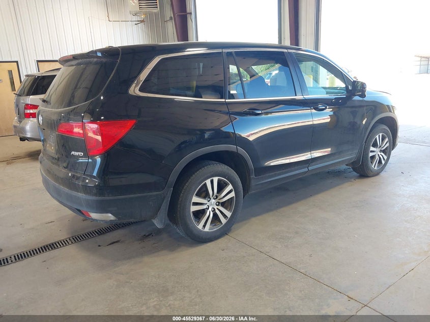 Vin: 5fnyf6h53gbo15236, lot: 46027611, honda pilot ex-l 20164