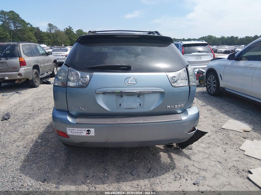 2004 LEXUS RX SPORT UTILITY VEHICLE 3.3L V-6 DOHC, VVT, 230HP