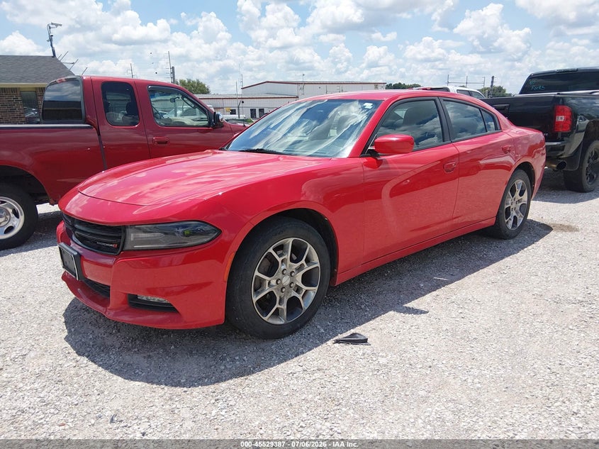 2017 Dodge Charger, Hail, IAAI, VIN 2C3CDXJG8HH621195 — photo 2