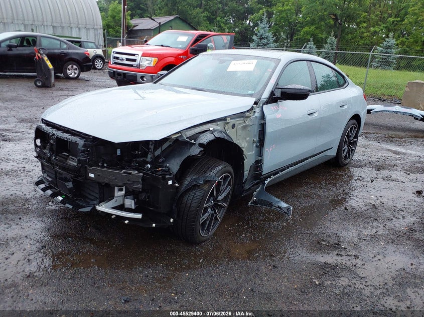 Vin: wby33hd03sfu35333, lot: 46027644, bmw i4 gran coupe m50 20252