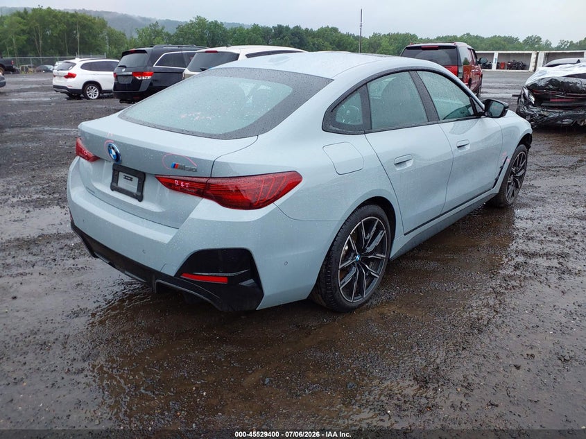 Vin: wby33hd03sfu35333, lot: 46027644, bmw i4 gran coupe m50 20254