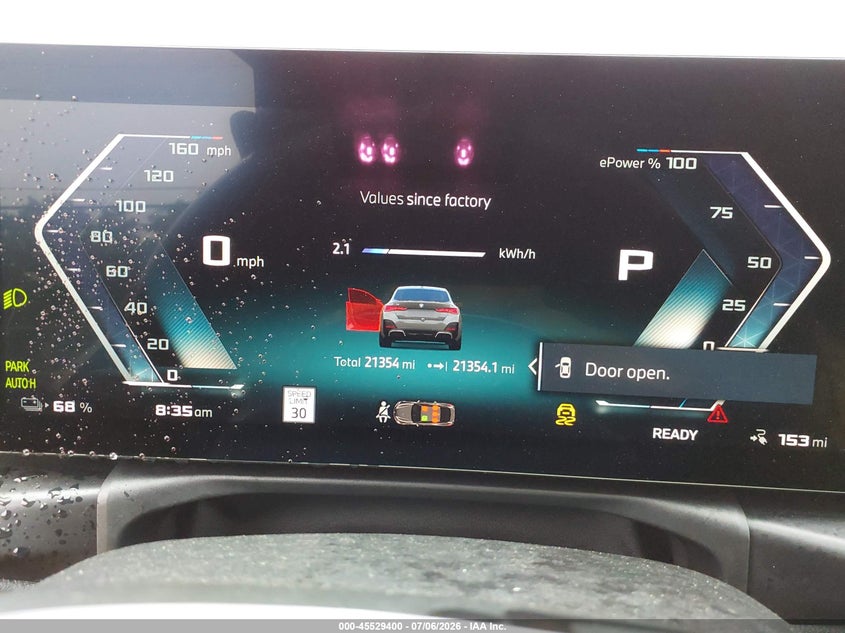 2025 BMW I4 Gran Coupe M50 VIN: WBY33HD03SFU35333 Lot: 45529400