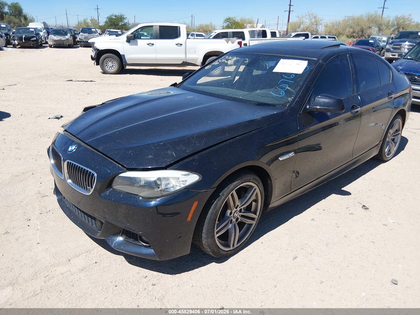 Vin: wbafr7c52bc607693, lot: 46027650, bmw 535i 20112