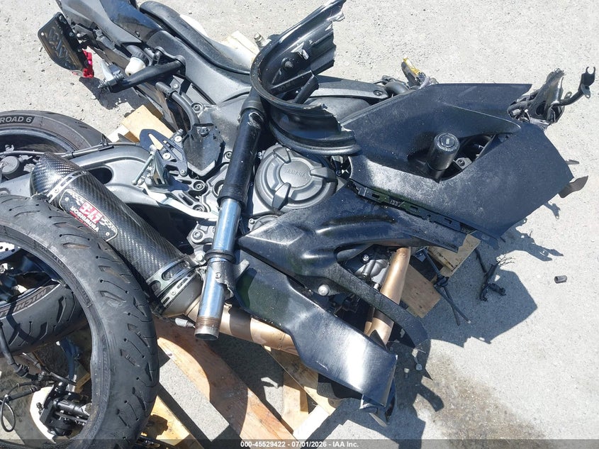 2022 Yamaha Yzfr7 VIN: JYARM38Y0NA000424 Lot: 45529422