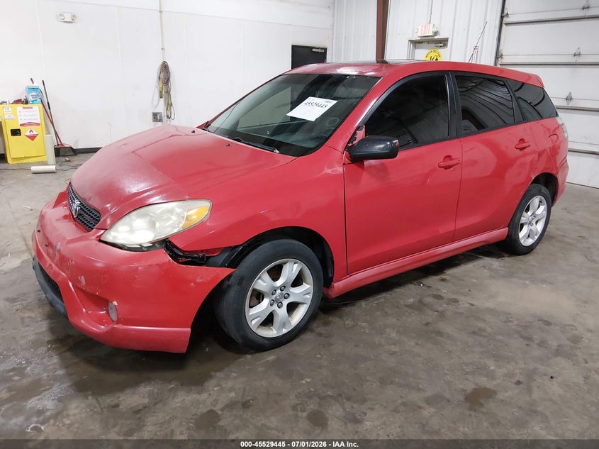 TOYOTA MATRIX 2006 VIN 2T1LR32E16C551825