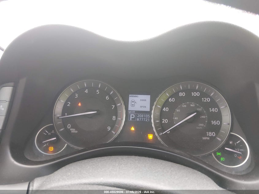 2011 INFINITI M37X auction photo 7