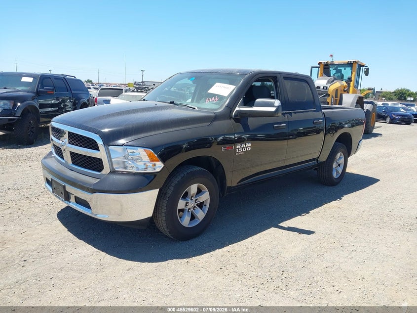 Vin: 1c6rr7km6ks726109, lot: 46027846, ram 1500 classic tradesman  4x4 5'7 box 20192