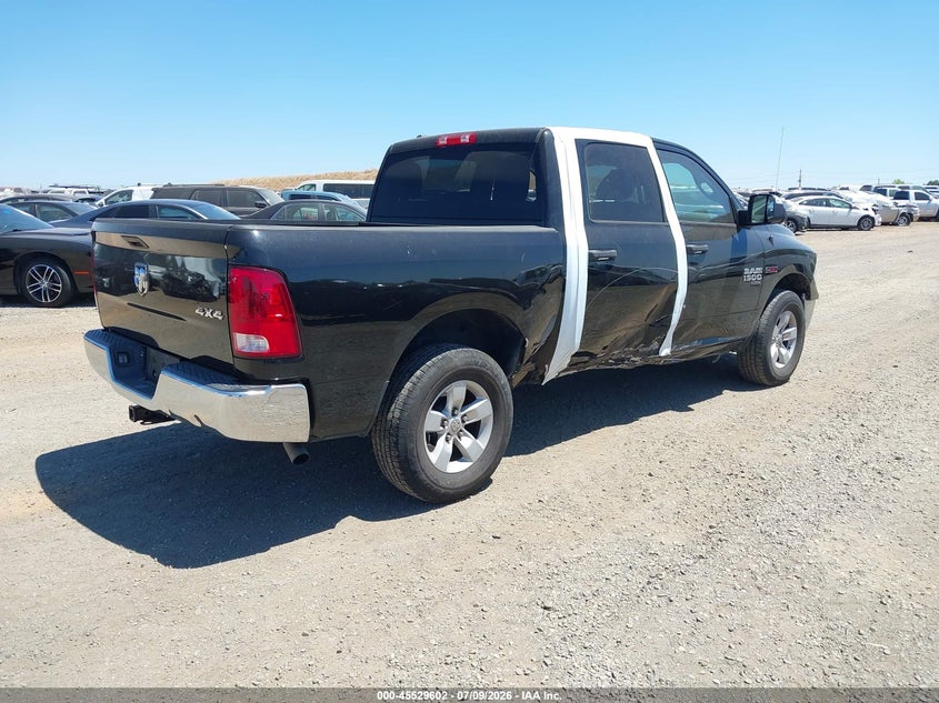 Vin: 1c6rr7km6ks726109, lot: 46027846, ram 1500 classic tradesman  4x4 5'7 box 20194