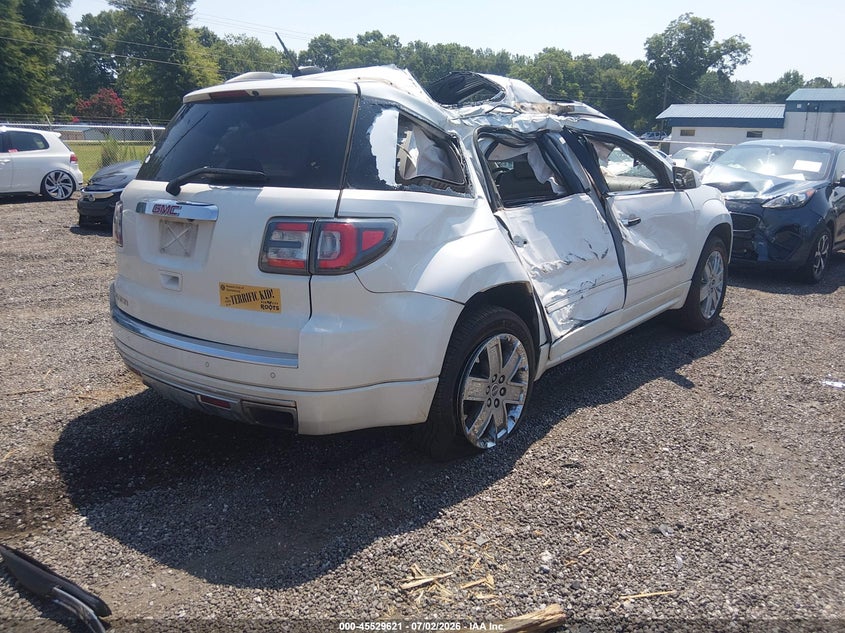 Vin: 1gkkrtkd3gj192507, lot: 46027865, gmc acadia denali 20164
