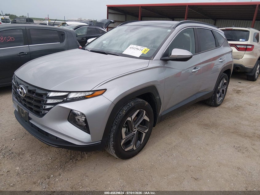 2022 HYUNDAI TUCSON HYBRID auction photo 2
