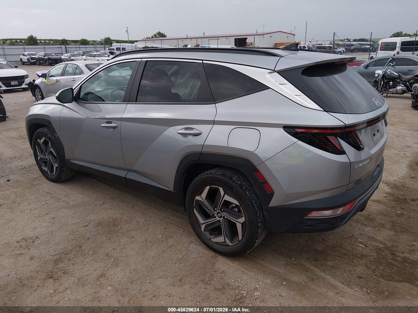 2022 HYUNDAI TUCSON HYBRID auction photo 3