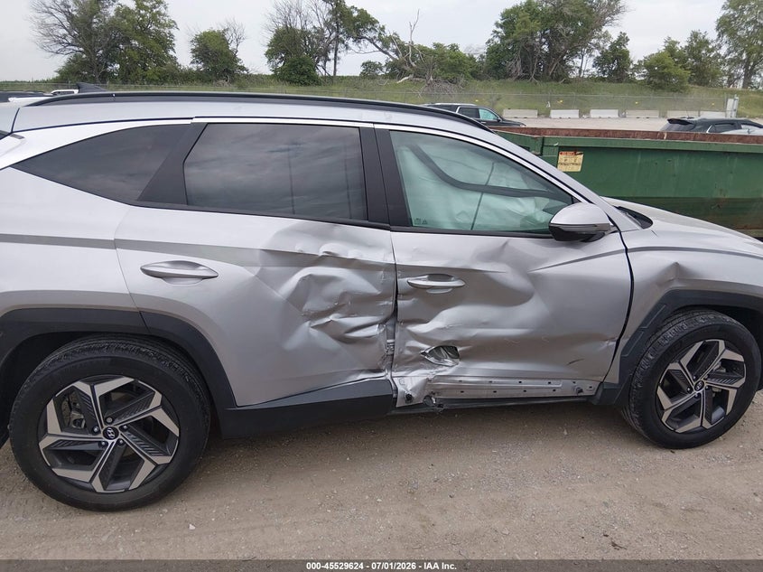 2022 HYUNDAI TUCSON HYBRID auction photo 6