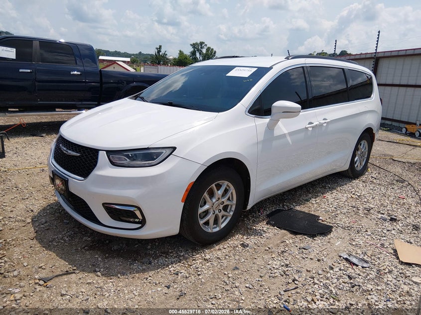 Vin: 2c4rc1bg4nr169420, lot: 46027960, chrysler pacifica touring l 20222