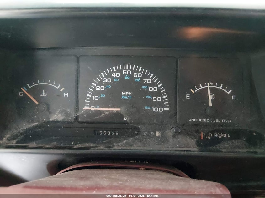 1993 Plymouth Grand Voyager Se VIN: 1P4GK44R7PX748315 Lot: 45529728