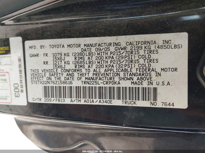 AtlanticExpress - Toyota Tacoma