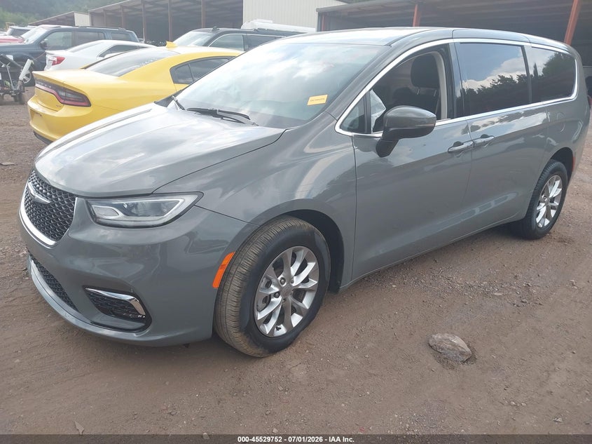 Vin: 2c4rc3bg4pr585501, lot: 46027995, chrysler pacifica touring l awd 20232