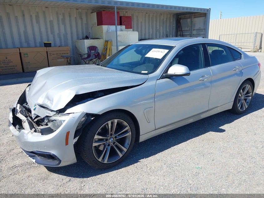 2018 BMW 4ER HATCHBACK 2.0L I-4 DI, DOHC, VVT, TURBO, 248HP