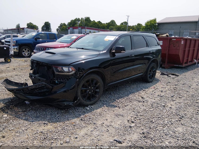Vin: 1c4rdjdg0jc497625, lot: 46028013, dodge durango gt awd 20182