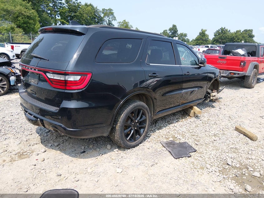 Vin: 1c4rdjdg0jc497625, lot: 46028013, dodge durango gt awd 20184