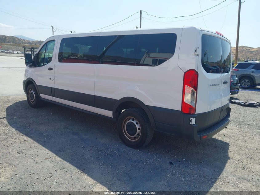 Vin: 1fbax2y86mka90209, lot: 46028115, ford transit-350 passenger van xl/xlt 20213