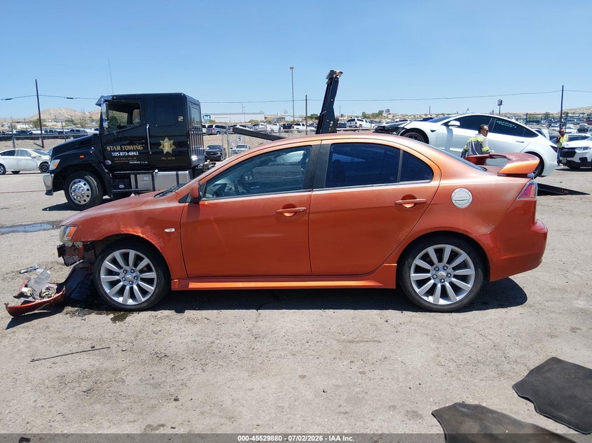 2011 Mitsubishi Lancer Gts VIN: JA32U8FW8BU016447 Lot: 45529880