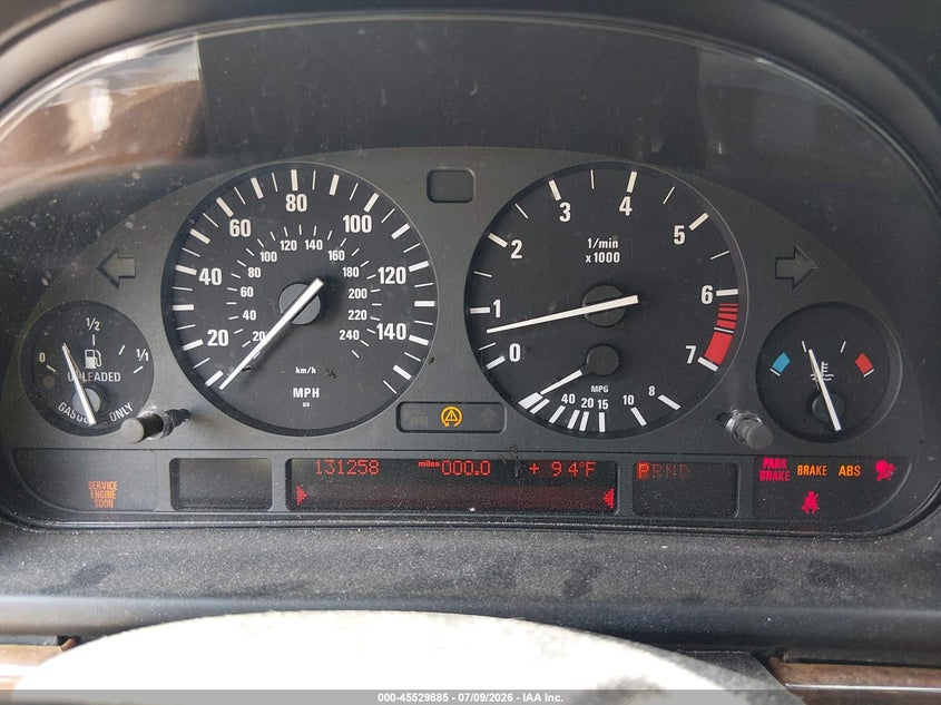 2002 BMW 5 SERIES auction photo 7