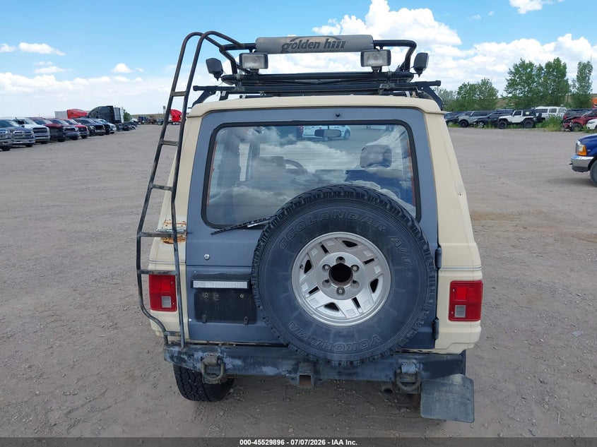 1987 Mitsubishi Montero VIN: JA7FJ23E8HJ017125 Lot: 45529896