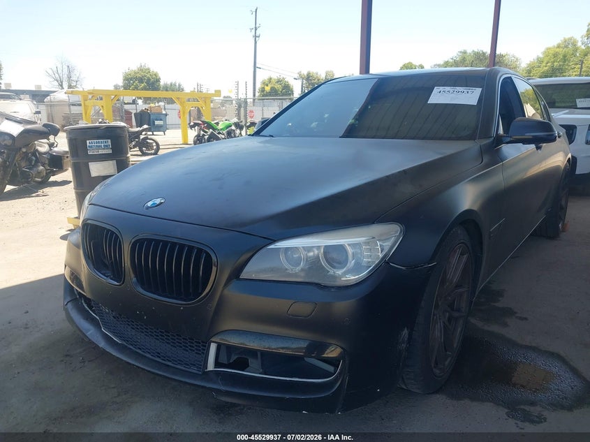 2015 BMW 740I auction photo 2