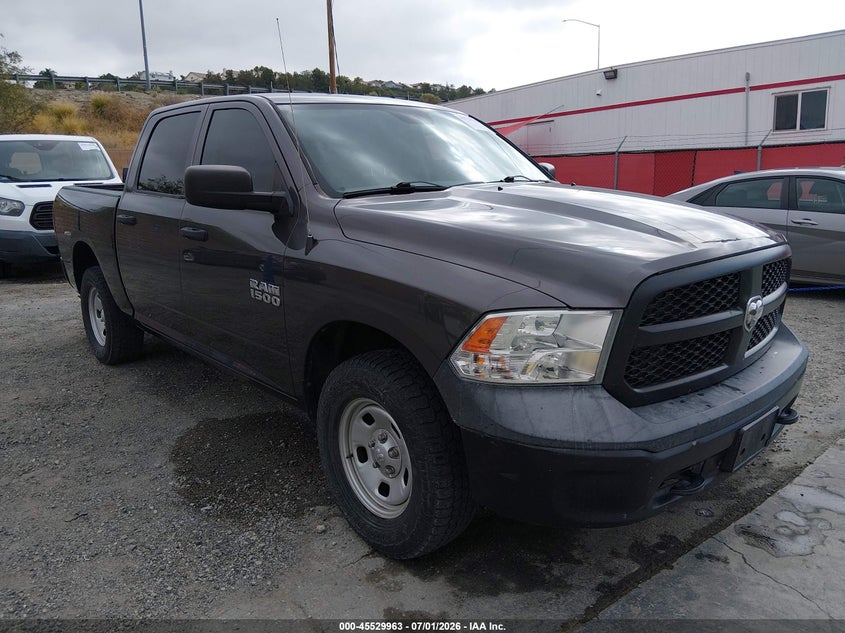 Vin: 1c6rr7kg7js274499, lot: 46028207, ram 1500 tradesman  4x4 5'7 box 2018 img_1