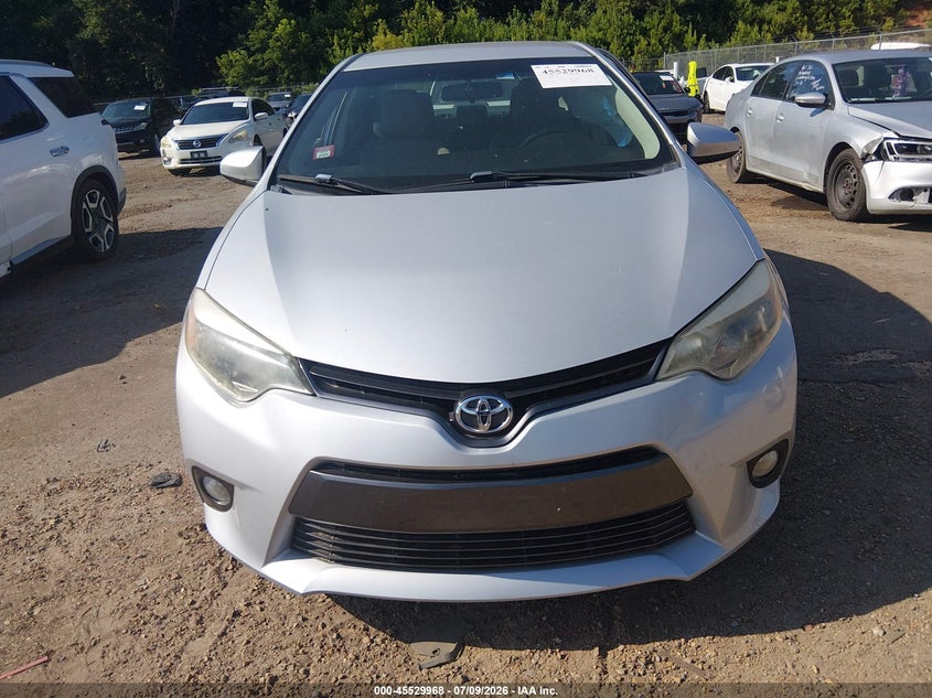 2015 TOYOTA COROLLA SEDAN 1.8L I-4 DOHC, VVT, 132HP