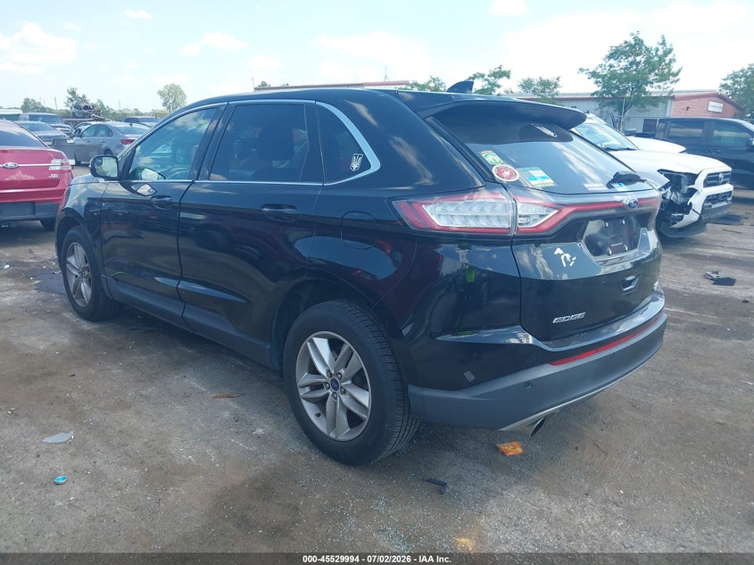 Vin: 2fmpk4j91gbb82440, lot: 46028238, ford edge sel 20163
