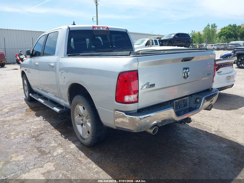 Vin: 1c6rr7lm0fs712243, lot: 46028260, ram 1500 big horn 20153