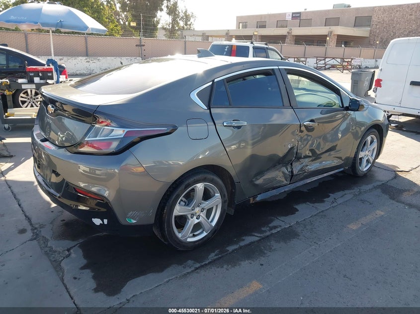 Vin: 1g1rc6s56hu108520, lot: 46028265, chevrolet volt lt 20174