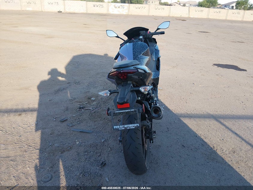 2024 Kawasaki Ex500 VIN: ML5EXGG15RDA29229 Lot: 45530025