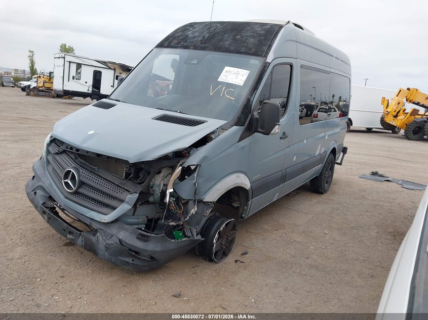 Vin: wdzfe7cd9gp182737, lot: 46028316, mercedes-benz sprinter 2500 normal roof 20162