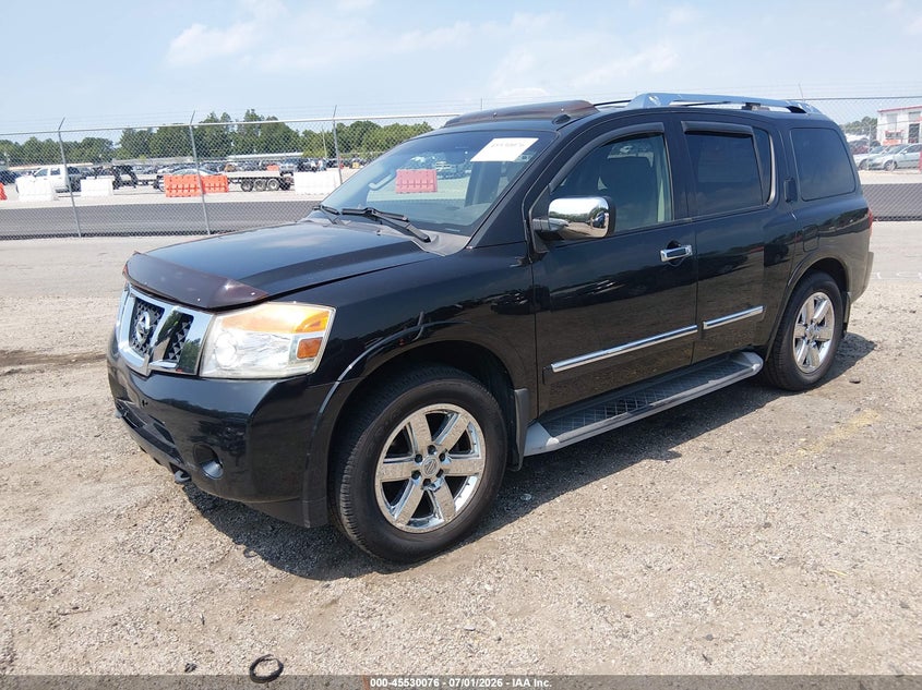 Vin: 5n1ba0ne8dn600327, lot: 46028320, nissan armada platinum 20132