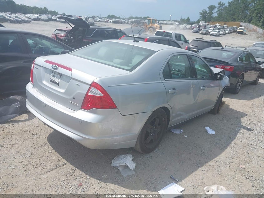 2011 FORD FUSION auction photo 4