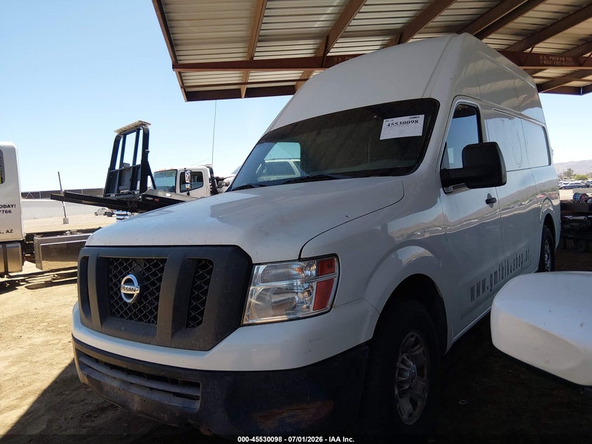 2013 NISSAN NV CARGO NV2500 HD auction photo 2