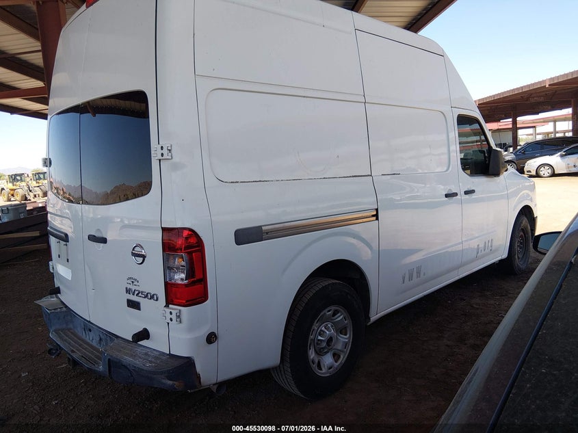 2013 NISSAN NV CARGO NV2500 HD auction photo 4