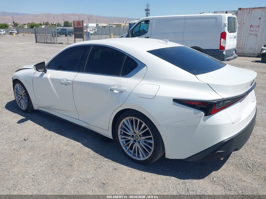 2022 LEXUS IS 300 auction photo 3