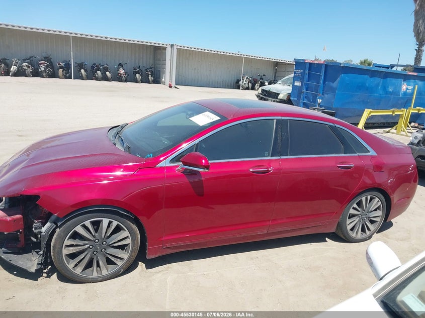 2017 Lincoln Mkz Hybrid Reserve VIN: 3LN6L5MU7HR666436 Lot: 45530145