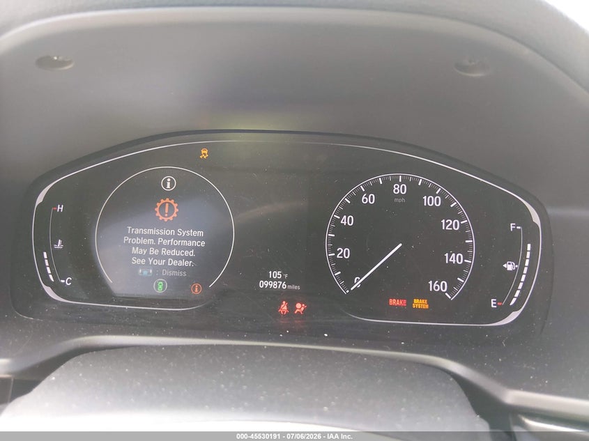 2019 HONDA ACCORD auction photo 7