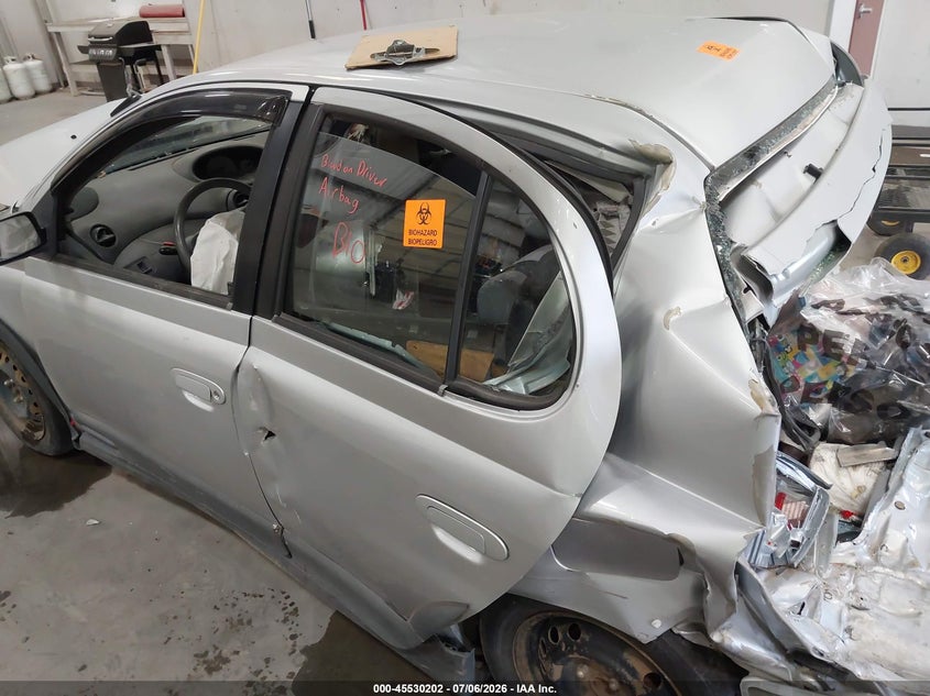2001 Toyota Echo VIN: JTDBT123710185517 Lot: 45530202