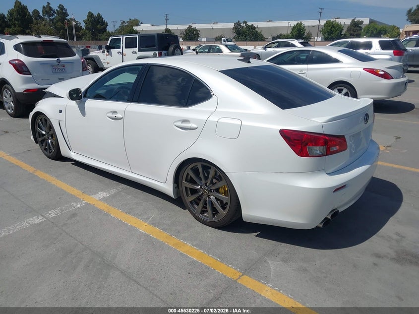 2008 LEXUS IS F SEDAN 5.0L V-8 DI, DOHC, VVT, 416HP