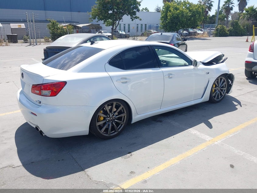 2008 LEXUS IS F auction photo 4