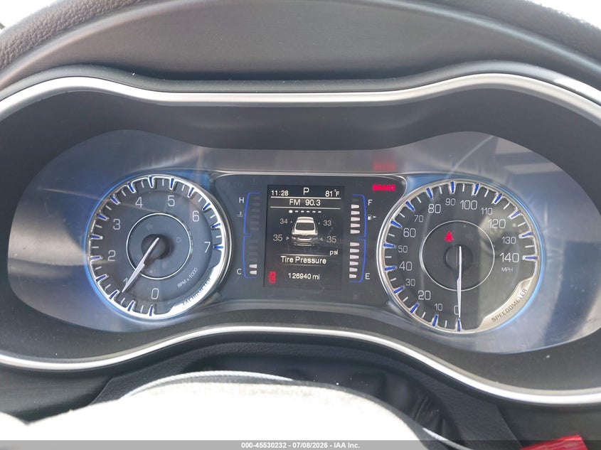 2015 Chrysler 200 Limited VIN: 1C3CCCAB0FN611314 Lot: 45530232